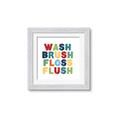Picture of Wash Brush Floss _GroupedProduct_Square_Mini_ _GroupedProduct_Square_Framed_Matted_