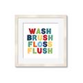 Picture of Wash Brush Floss _GroupedProduct_Square_Mini_ _GroupedProduct_Square_Framed_Matted_