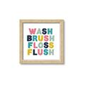 Picture of Wash Brush Floss II _GroupedProduct_Square_Mini_ _GroupedProduct_Square_Framed_Matted_