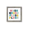Picture of Wash Brush Floss II _GroupedProduct_Square_Mini_ _GroupedProduct_Square_Framed_Matted_