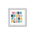 Picture of Wash Brush Floss II _GroupedProduct_Square_Mini_ _GroupedProduct_Square_Framed_Matted_