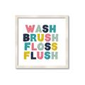 Picture of Wash Brush Floss II _GroupedProduct_Square_Mini_ _GroupedProduct_Square_Framed_Matted_