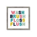 Picture of Wash Brush Floss II _GroupedProduct_Square_Mini_ _GroupedProduct_Square_Framed_Matted_