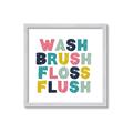 Picture of Wash Brush Floss II _GroupedProduct_Square_Mini_ _GroupedProduct_Square_Framed_Matted_