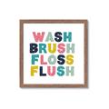 Picture of Wash Brush Floss II _GroupedProduct_Square_Mini_ _GroupedProduct_Square_Framed_Matted_