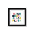 Picture of Wash Brush Floss II _GroupedProduct_Square_Mini_ _GroupedProduct_Square_Framed_Matted_