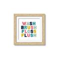 Picture of Wash Brush Floss II _GroupedProduct_Square_Mini_ _GroupedProduct_Square_Framed_Matted_
