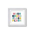 Picture of Wash Brush Floss II _GroupedProduct_Square_Mini_ _GroupedProduct_Square_Framed_Matted_