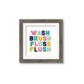 Picture of Wash Brush Floss II _GroupedProduct_Square_Mini_ _GroupedProduct_Square_Framed_Matted_