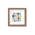 Picture of Wash Brush Floss II _GroupedProduct_Square_Mini_ _GroupedProduct_Square_Framed_Matted_