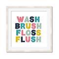 Picture of Wash Brush Floss II _GroupedProduct_Square_Mini_ _GroupedProduct_Square_Framed_Matted_