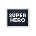Picture of Super Hero I  _GroupedProduct_Rectangle_Landscape_Mini_ _GroupedProduct_Rectangle_Landscape_Framed_Matted_