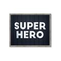 Picture of Super Hero I  _GroupedProduct_Rectangle_Landscape_Mini_ _GroupedProduct_Rectangle_Landscape_Framed_Matted_