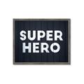 Picture of Super Hero I  _GroupedProduct_Rectangle_Landscape_Mini_ _GroupedProduct_Rectangle_Landscape_Framed_Matted_