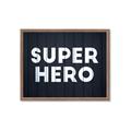 Picture of Super Hero I  _GroupedProduct_Rectangle_Landscape_Mini_ _GroupedProduct_Rectangle_Landscape_Framed_Matted_