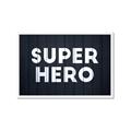 Picture of Super Hero I  _GroupedProduct_Rectangle_Landscape_Mini_ _GroupedProduct_Rectangle_Landscape_Framed_Matted_