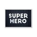 Picture of Super Hero I  _GroupedProduct_Rectangle_Landscape_Mini_ _GroupedProduct_Rectangle_Landscape_Framed_Matted_