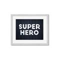 Picture of Super Hero I  _GroupedProduct_Rectangle_Landscape_Mini_ _GroupedProduct_Rectangle_Landscape_Framed_Matted_