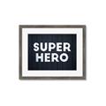 Picture of Super Hero I  _GroupedProduct_Rectangle_Landscape_Mini_ _GroupedProduct_Rectangle_Landscape_Framed_Matted_