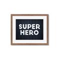 Picture of Super Hero I  _GroupedProduct_Rectangle_Landscape_Mini_ _GroupedProduct_Rectangle_Landscape_Framed_Matted_