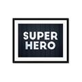 Picture of Super Hero I  _GroupedProduct_Rectangle_Landscape_Mini_ _GroupedProduct_Rectangle_Landscape_Framed_Matted_