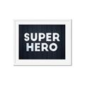 Picture of Super Hero I  _GroupedProduct_Rectangle_Landscape_Mini_ _GroupedProduct_Rectangle_Landscape_Framed_Matted_
