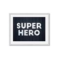 Picture of Super Hero I  _GroupedProduct_Rectangle_Landscape_Mini_ _GroupedProduct_Rectangle_Landscape_Framed_Matted_