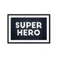 Picture of Super Hero I  _GroupedProduct_Rectangle_Landscape_Mini_ _GroupedProduct_Rectangle_Landscape_Framed_Matted_