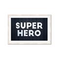 Picture of Super Hero I  _GroupedProduct_Rectangle_Landscape_Mini_ _GroupedProduct_Rectangle_Landscape_Framed_Matted_