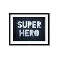 Picture of Super Hero II  _GroupedProduct_Rectangle_Landscape_Mini_ _GroupedProduct_Rectangle_Landscape_Framed_Matted_