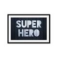 Picture of Super Hero II  _GroupedProduct_Rectangle_Landscape_Mini_ _GroupedProduct_Rectangle_Landscape_Framed_Matted_