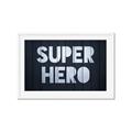 Picture of Super Hero II  _GroupedProduct_Rectangle_Landscape_Mini_ _GroupedProduct_Rectangle_Landscape_Framed_Matted_