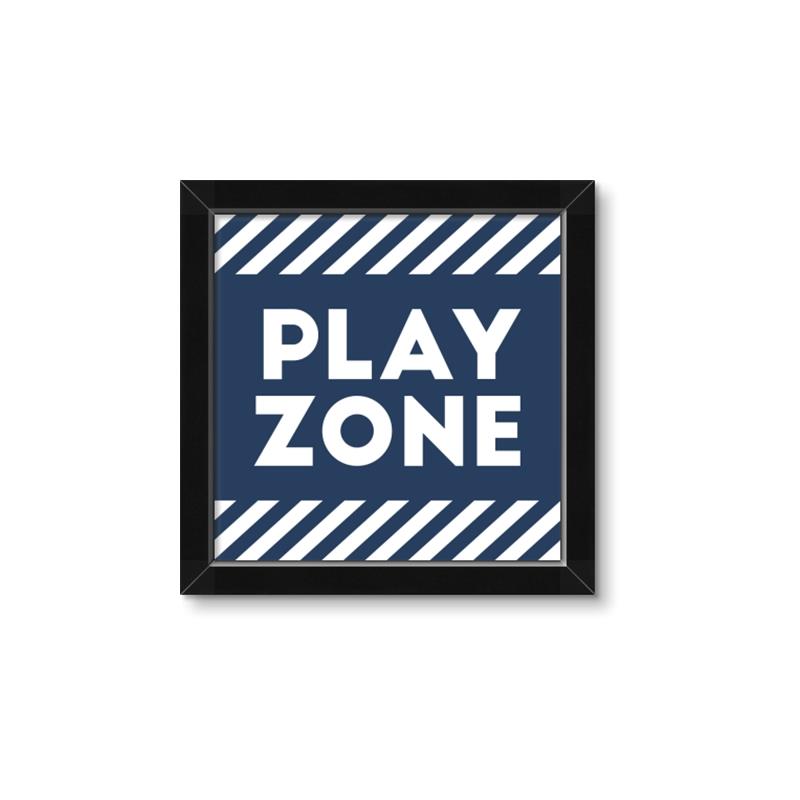 Picture of Play Zone Blue  _GroupedProduct_Square_Mini_ _GroupedProduct_Square_Framed_Matted_
