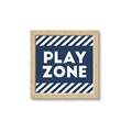 Picture of Play Zone Blue  _GroupedProduct_Square_Mini_ _GroupedProduct_Square_Framed_Matted_