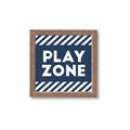 Picture of Play Zone Blue  _GroupedProduct_Square_Mini_ _GroupedProduct_Square_Framed_Matted_