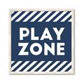Picture of Play Zone Blue  _GroupedProduct_Square_Mini_ _GroupedProduct_Square_Framed_Matted_