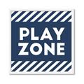 Picture of Play Zone Blue  _GroupedProduct_Square_Mini_ _GroupedProduct_Square_Framed_Matted_
