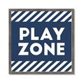 Picture of Play Zone Blue  _GroupedProduct_Square_Mini_ _GroupedProduct_Square_Framed_Matted_