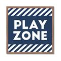 Picture of Play Zone Blue  _GroupedProduct_Square_Mini_ _GroupedProduct_Square_Framed_Matted_