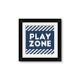 Picture of Play Zone Blue  _GroupedProduct_Square_Mini_ _GroupedProduct_Square_Framed_Matted_