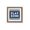 Picture of Play Zone Blue  _GroupedProduct_Square_Mini_ _GroupedProduct_Square_Framed_Matted_