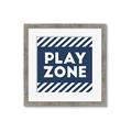 Picture of Play Zone Blue  _GroupedProduct_Square_Mini_ _GroupedProduct_Square_Framed_Matted_