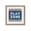 Picture of Play Zone Blue  _GroupedProduct_Square_Mini_ _GroupedProduct_Square_Framed_Matted_