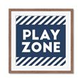 Picture of Play Zone Blue  _GroupedProduct_Square_Mini_ _GroupedProduct_Square_Framed_Matted_