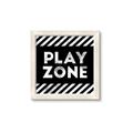 Picture of Play Zone Black  _GroupedProduct_Square_Mini_ _GroupedProduct_Square_Framed_Matted_
