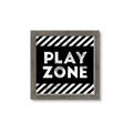 Picture of Play Zone Black  _GroupedProduct_Square_Mini_ _GroupedProduct_Square_Framed_Matted_