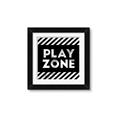 Picture of Play Zone Black  _GroupedProduct_Square_Mini_ _GroupedProduct_Square_Framed_Matted_