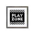 Picture of Play Zone Black  _GroupedProduct_Square_Mini_ _GroupedProduct_Square_Framed_Matted_