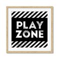 Picture of Play Zone Black  _GroupedProduct_Square_Mini_ _GroupedProduct_Square_Framed_Matted_