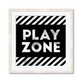 Picture of Play Zone Black  _GroupedProduct_Square_Mini_ _GroupedProduct_Square_Framed_Matted_